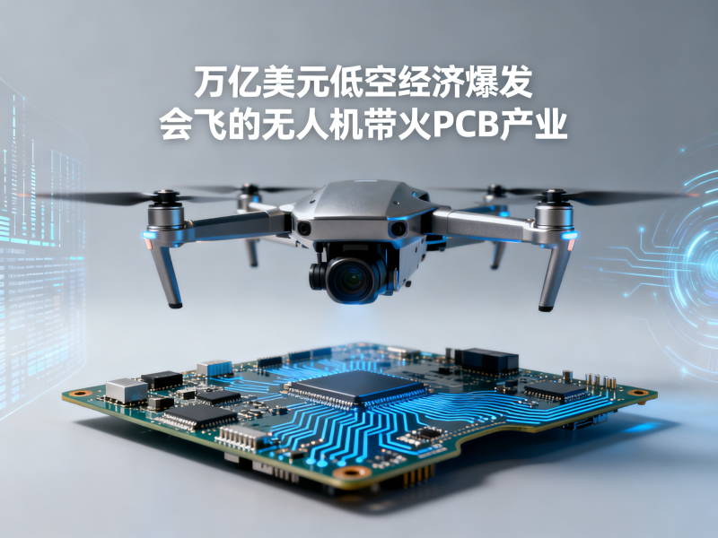 5万亿美元低空经济爆发：会飞的无人机，正在带火PCB产业