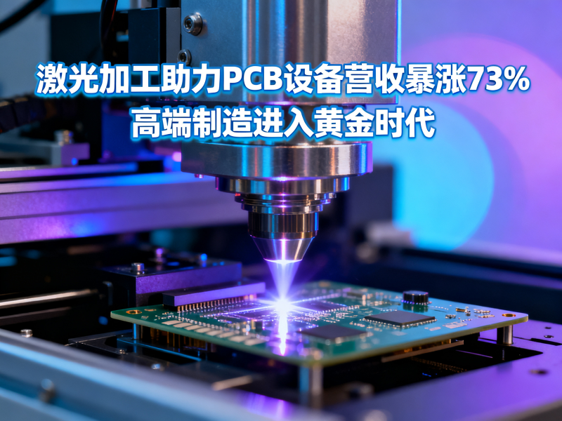 激光加工助力PCB设备营收暴涨73%：高端制造进入黄金时代