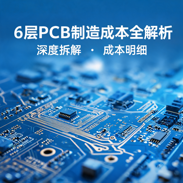 6 层 PCB 板打样多少钱？一张图看懂成本构成