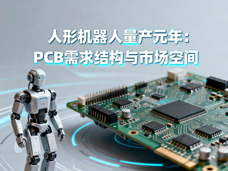 一台人形机器人需要多少块PCB？量产时代答案来了