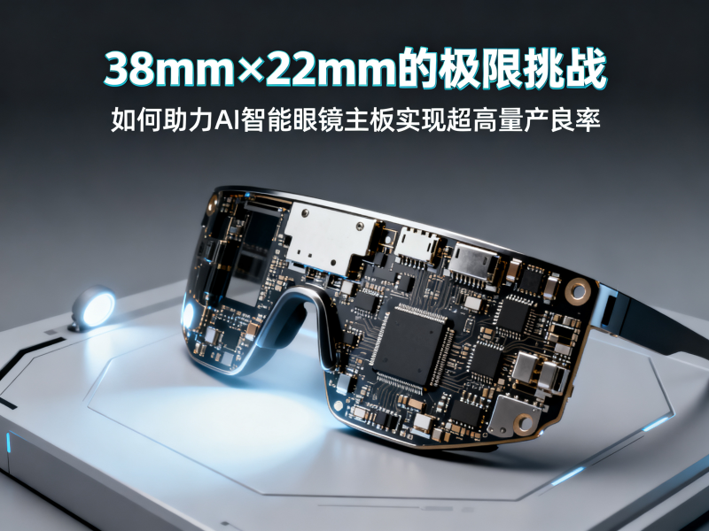 38mm×22mm的极限挑战：如何助力AI智能眼镜主板实现超高量产良率