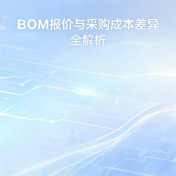 BOM 报价与采购成本差异全解析