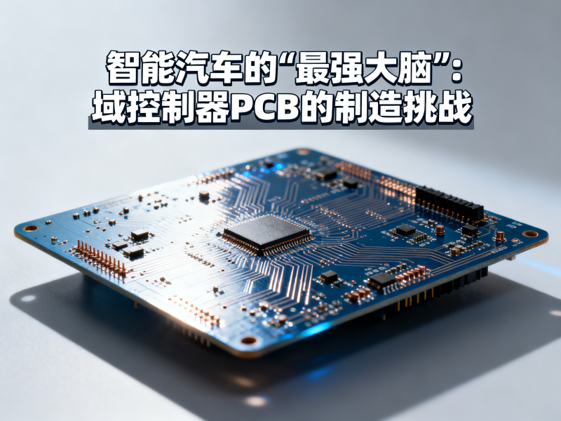 智能汽车的“最强大脑”：域控制器PCB的制造挑战