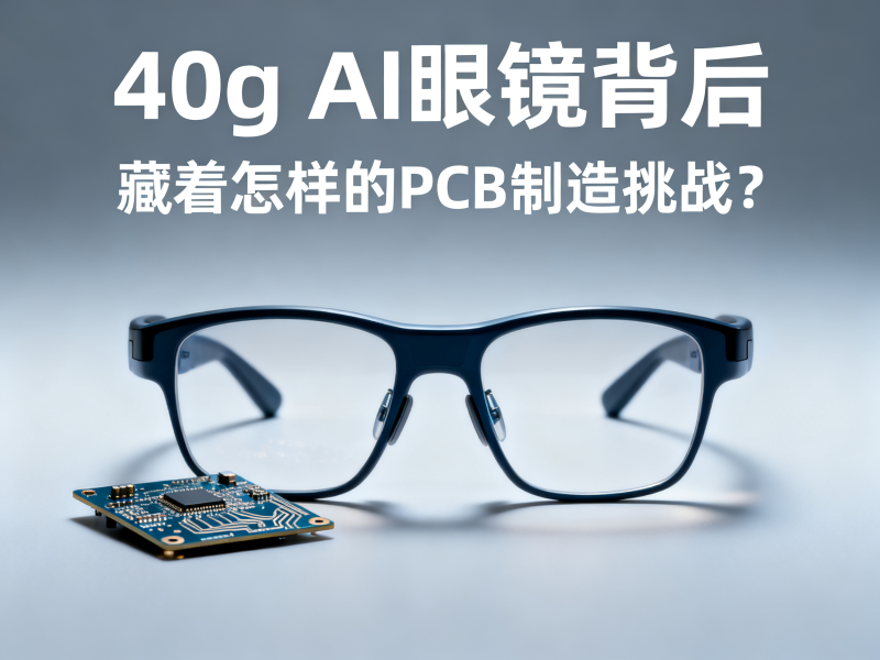 Meta冲刺千万台销量：40g AI眼镜背后，藏着怎样的PCB制造挑战？