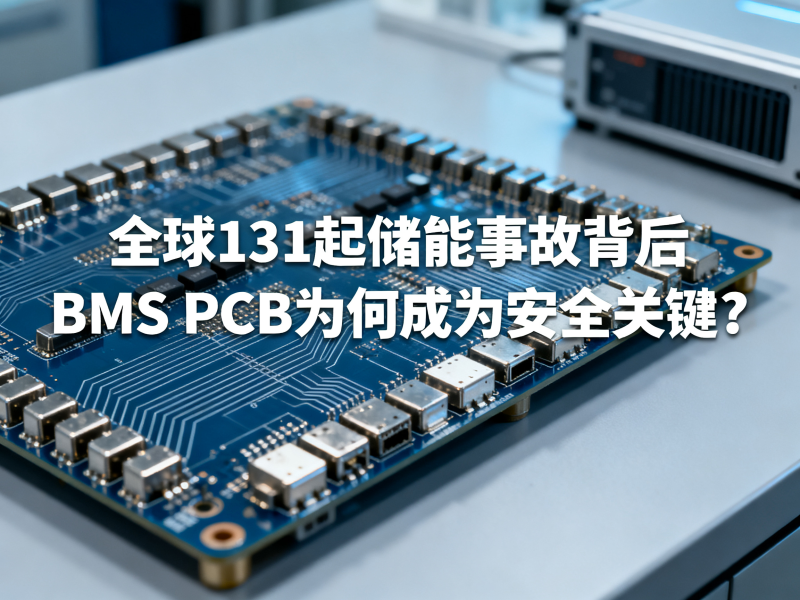 全球131起储能事故背后：BMS PCB为何成为安全关键？