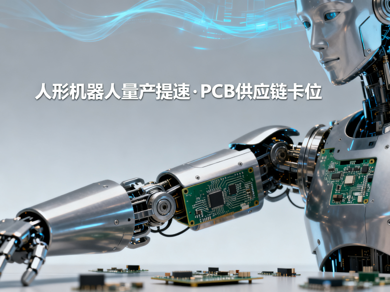 高盛最新研判：人形机器人量产提速，PCB供应链开始卡位