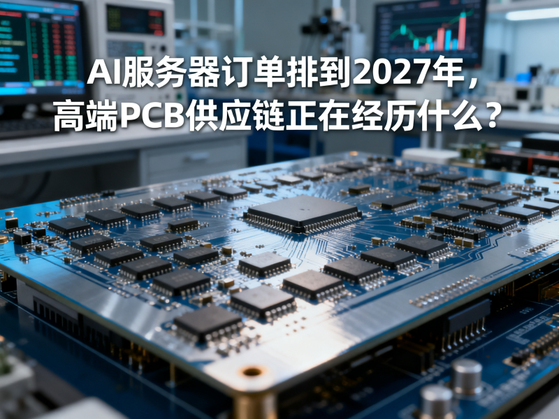 AI服务器订单排到2027年，高端PCB供应链正在经历什么？