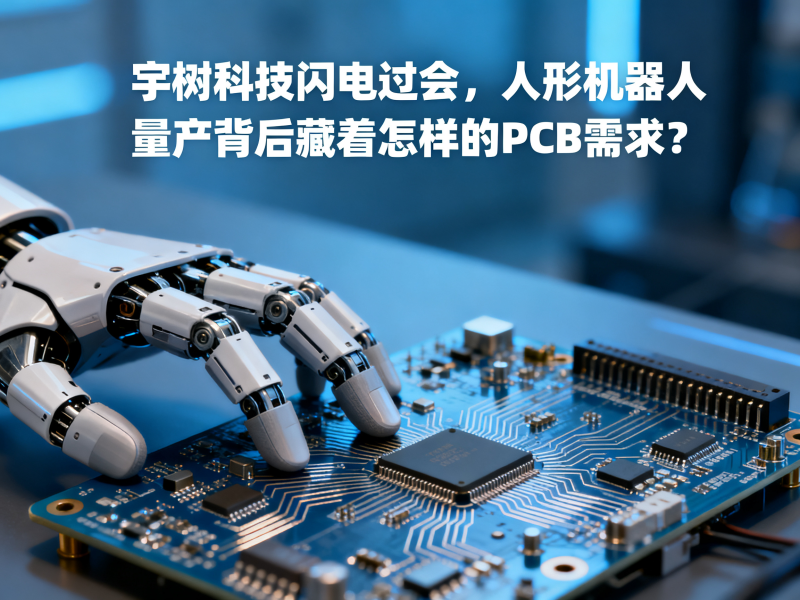 宇树科技闪电过会，人形机器人量产背后藏着怎样的PCB需求？
