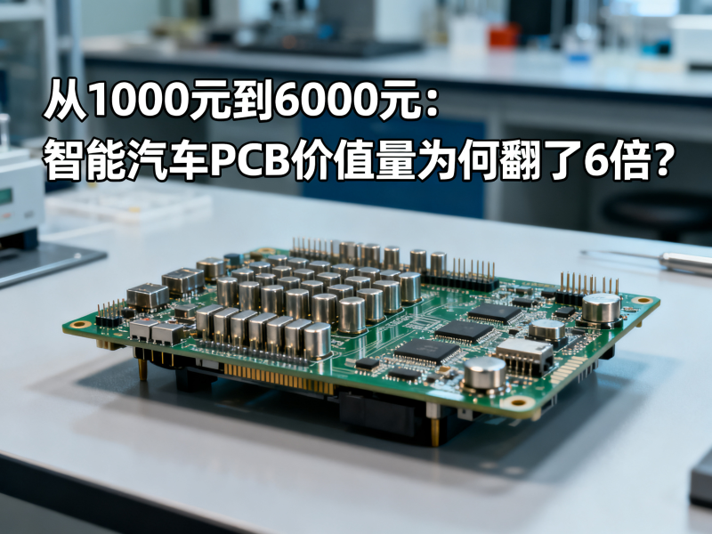 问界M9搭载40个传感器，一台智能汽车的PCB需求到底有多少？