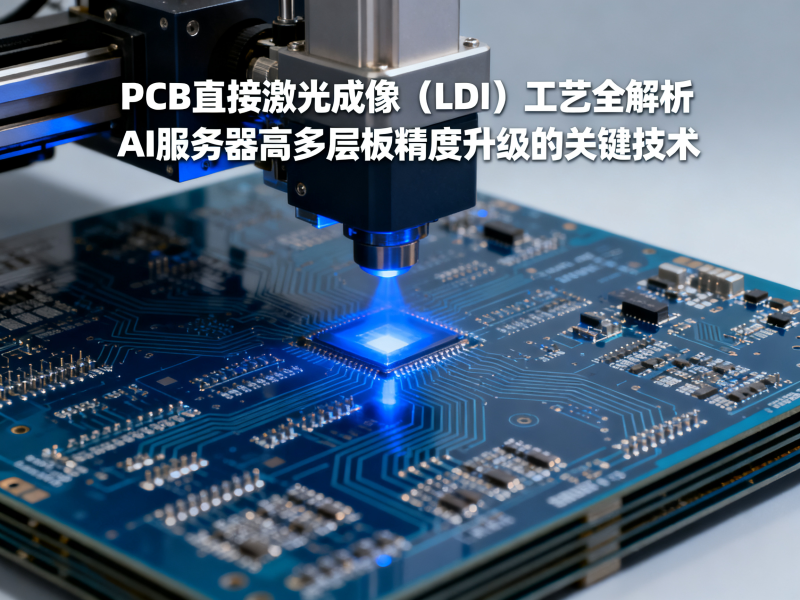 PCB直接激光成像（LDI）工艺全解析：AI服务器高多层板精度升级的关键技术