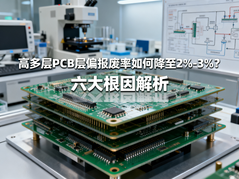 高多层PCB层偏报废率如何降至2%-3%？六大根因解析