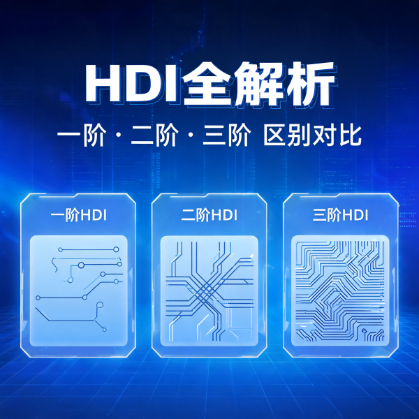 一阶、二阶、三阶 HDI PCB，到底有什么区别？
