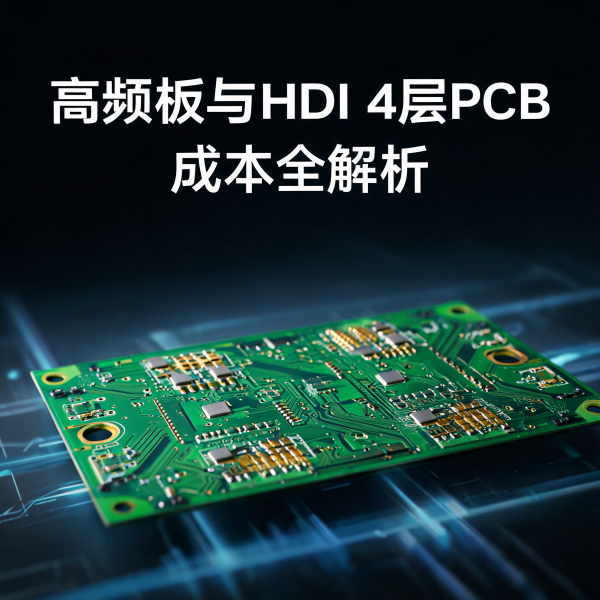 高频板与 HDI 4 层 PCB 成本全解析：为什么价格差异这么大？