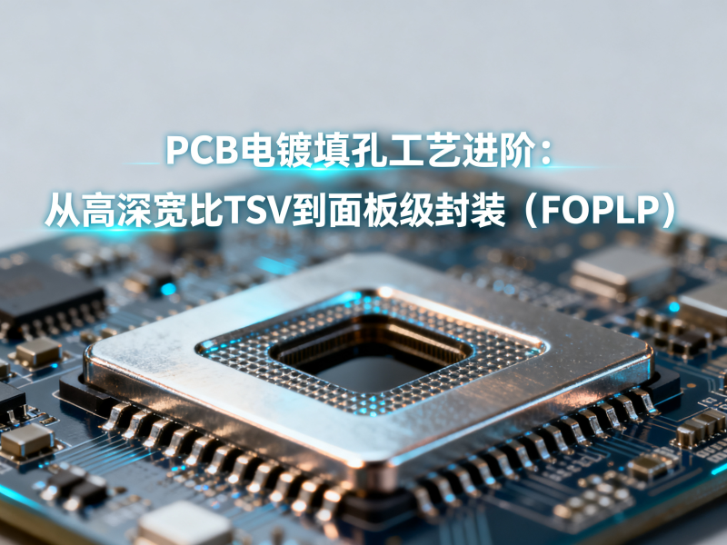 PCB电镀填孔工艺进阶：从高深宽比TSV到面板级封装（FOPLP）