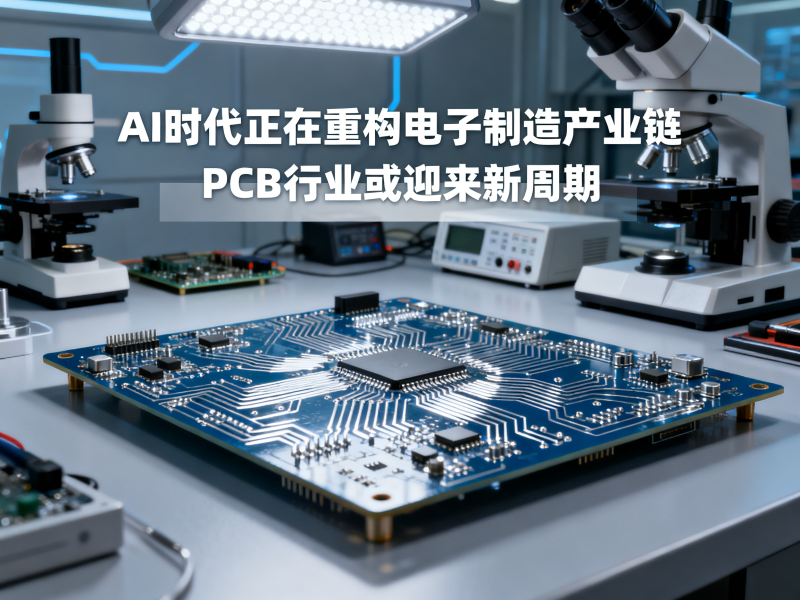 AI时代正在重构电子制造产业链，PCB行业或迎来新周期