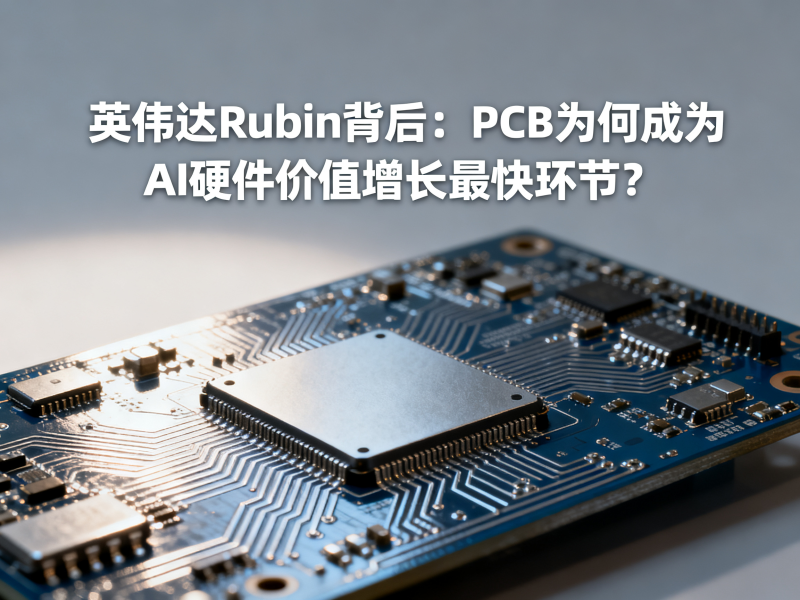 英伟达Rubin背后：PCB为何成为AI硬件价值增长最快环节？