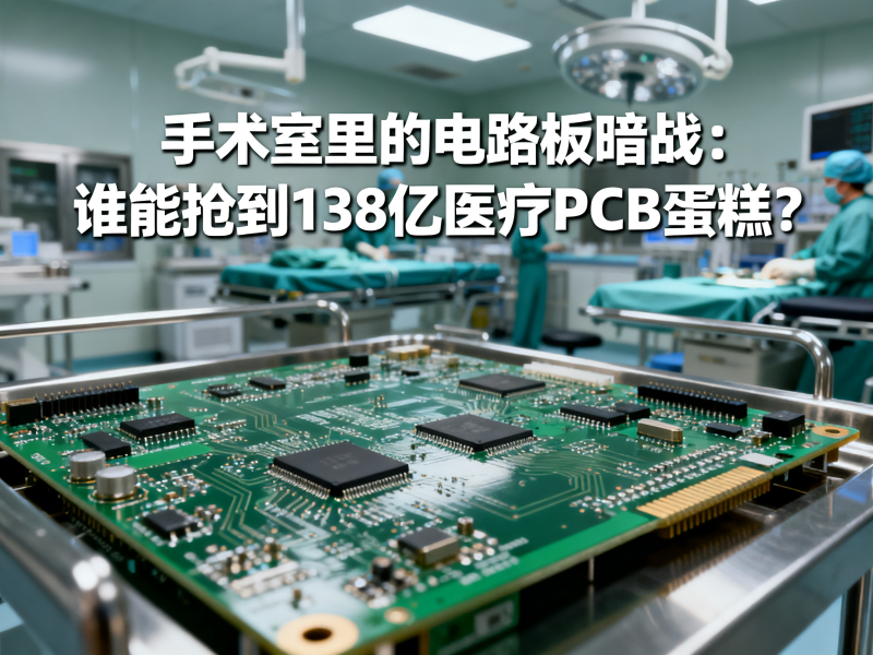 手术室里的电路板暗战：谁能抢到138亿医疗PCB蛋糕？