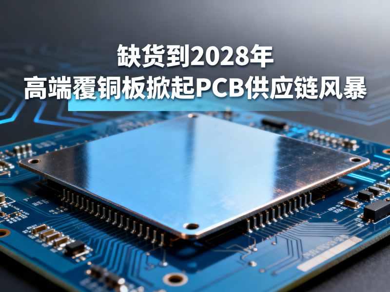 缺货到2028年：高端覆铜板掀起PCB供应链风暴