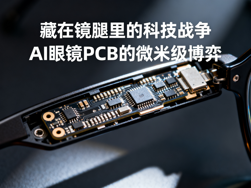 藏在镜腿里的秘密：微米级PCB如何支撑AI眼镜爆发