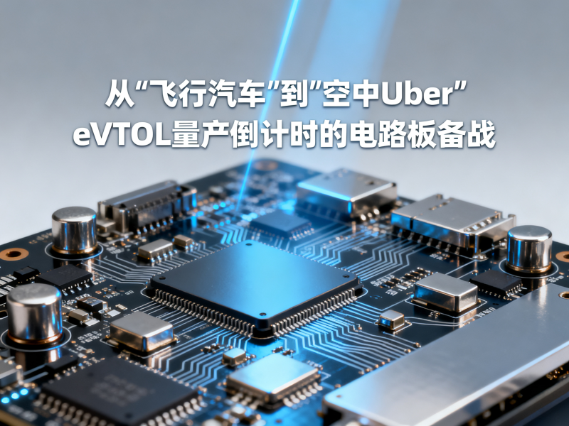 从“飞行汽车”到“空中Uber”：eVTOL量产倒计时的电路板备战