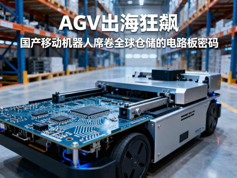 AGV出海狂飙：国产移动机器人席卷全球仓储的电路板密码