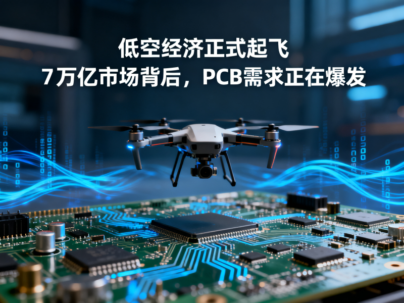 低空经济正式起飞：7万亿市场拉动PCB需求爆发