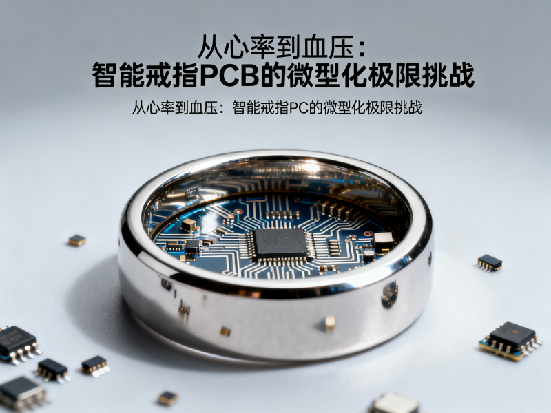40克智能戒指如何承载全身数据？PCB微型化极限揭秘