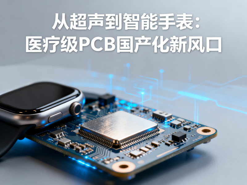 超声设备、智能手表都在用：医疗级PCB的新机会来了