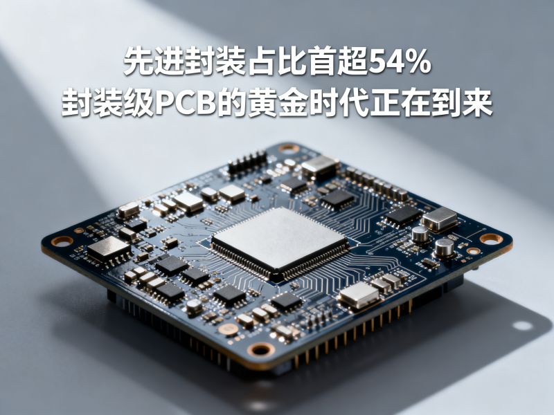 先进封装占比破54%，封装级PCB的黄金时代来了！
