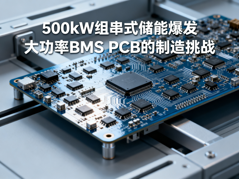 500kW组串式储能爆发：大功率BMS PCB的制造挑战