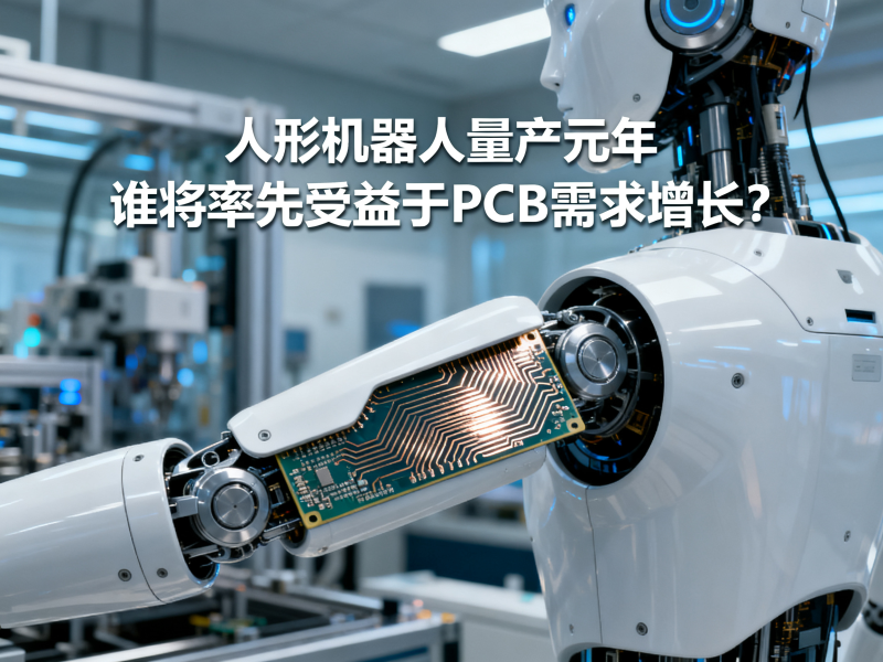 人形机器人量产元年：谁将率先受益于PCB需求增长？