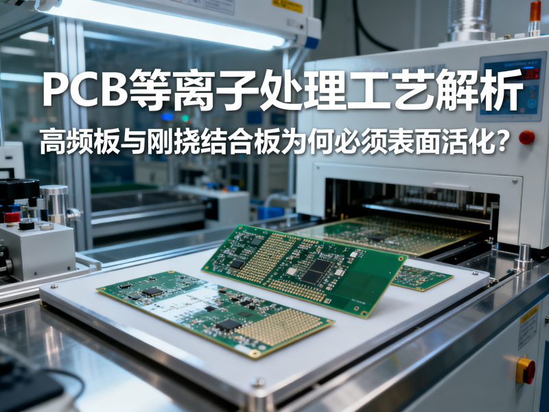 PCB等离子处理工艺解析：高频板与刚挠结合板为何必须表面活化？