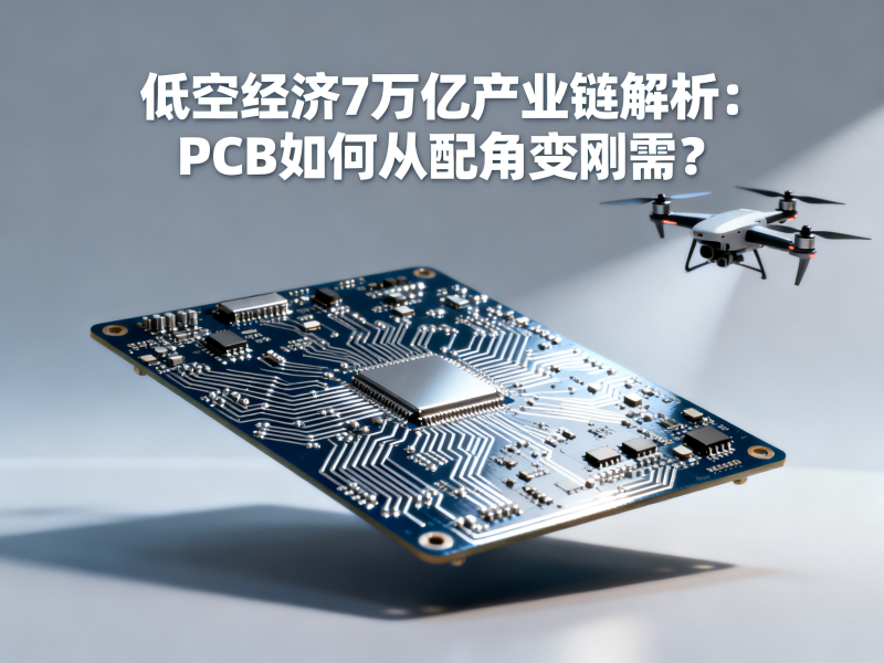 低空经济7万亿产业链解析：PCB如何从配角变刚需？