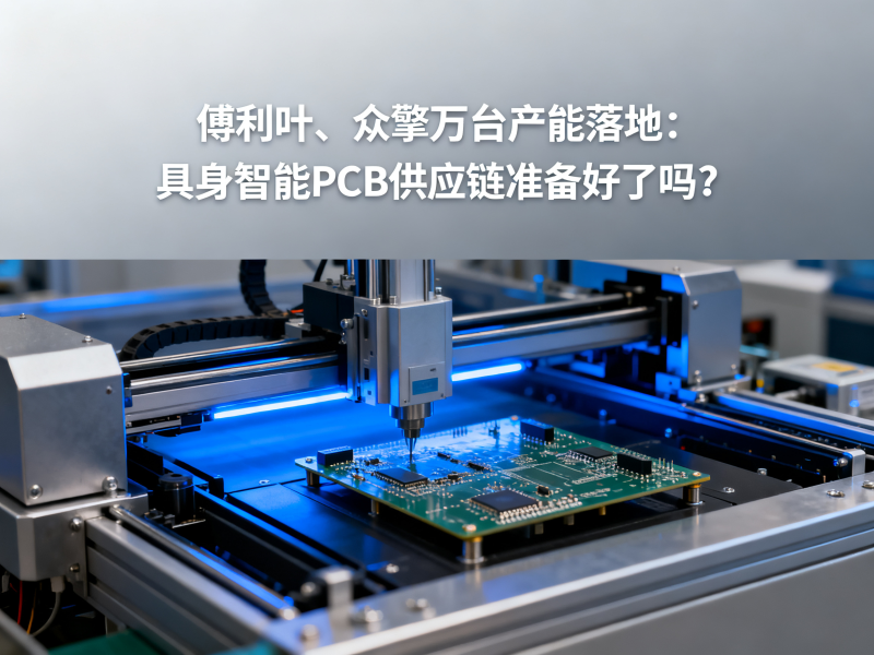 傅利叶、众擎万台产能落地：具身智能PCB供应链准备好了吗？