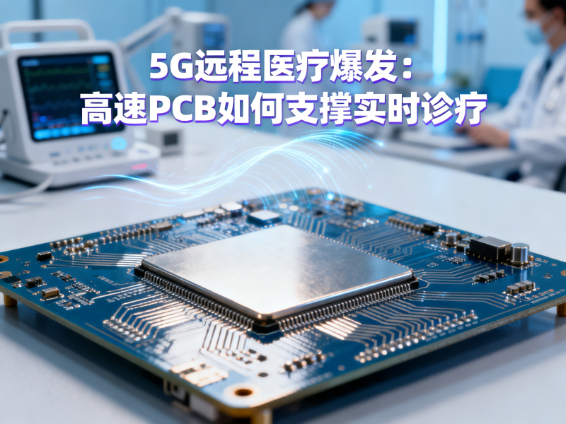 5G远程医疗爆发：高速PCB如何支撑实时诊疗