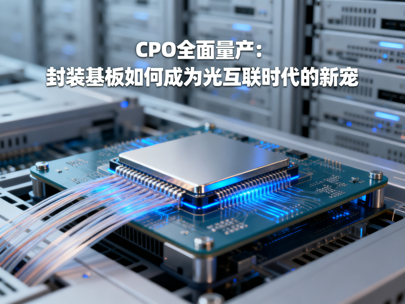CPO全面量产：封装基板如何成为光互联时代的新宠