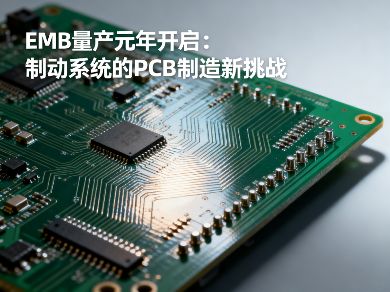 EMB量产元年开启：制动系统的PCB制造新挑战