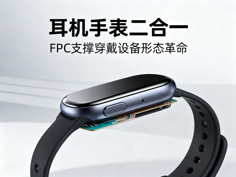 耳机手表二合一：FPC如何支撑穿戴设备形态革命