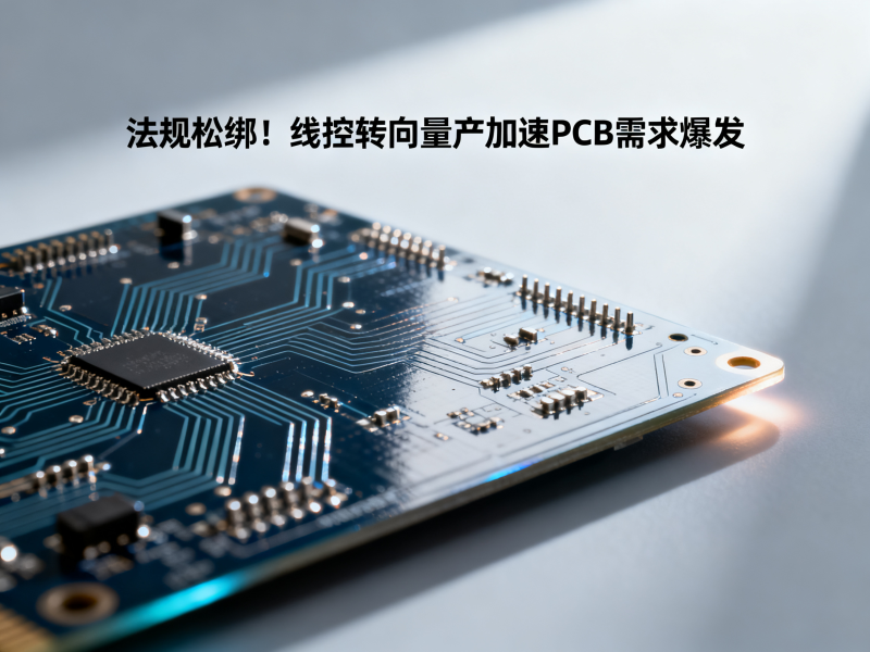 法规松绑！线控转向量产加速PCB需求爆发