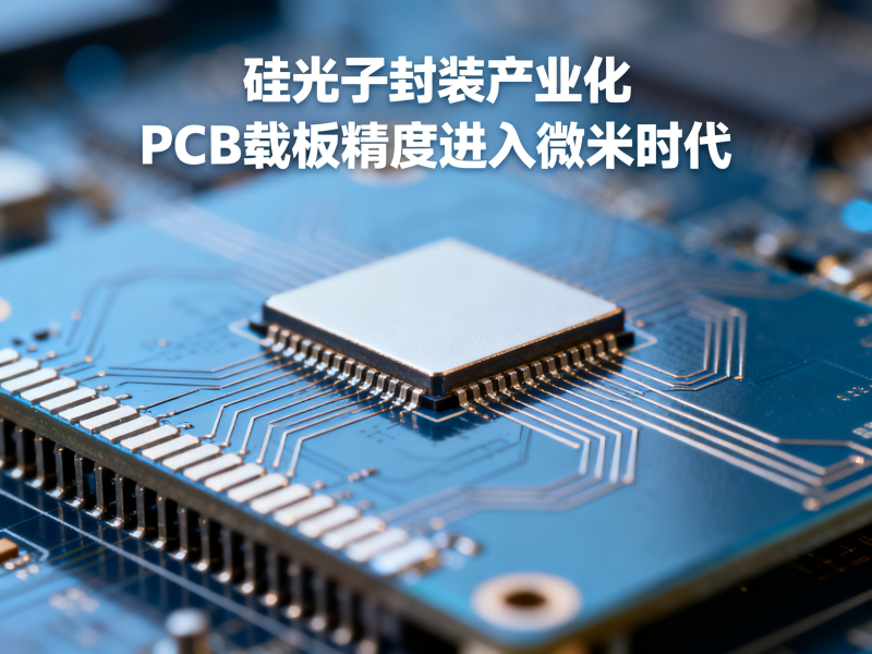 硅光子封装产业化：PCB载板精度进入微米时代