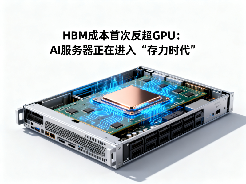 HBM成本首次反超GPU：AI服务器正在进入“存力时代”