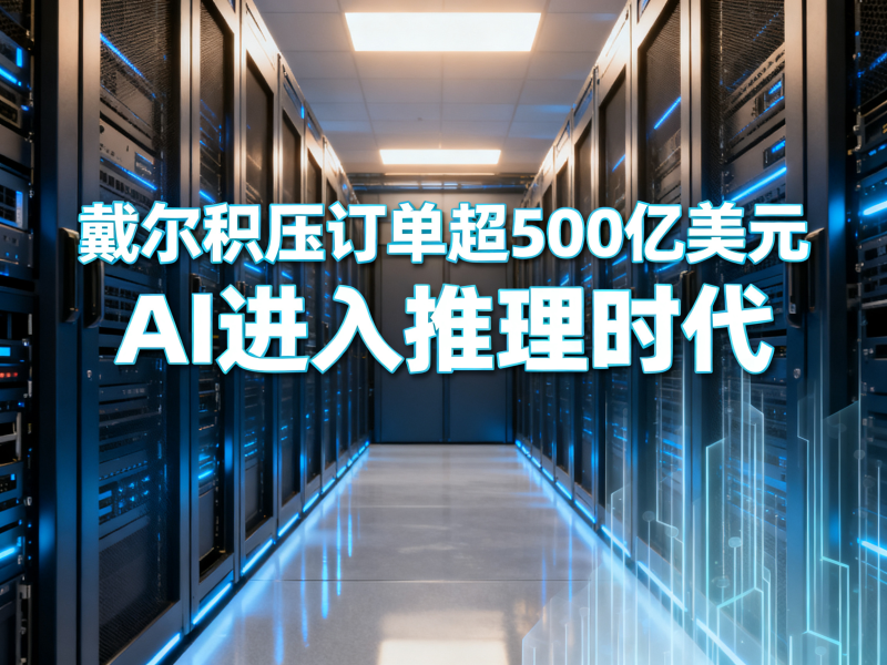 戴尔积压订单超500亿美元：AI进入推理时代