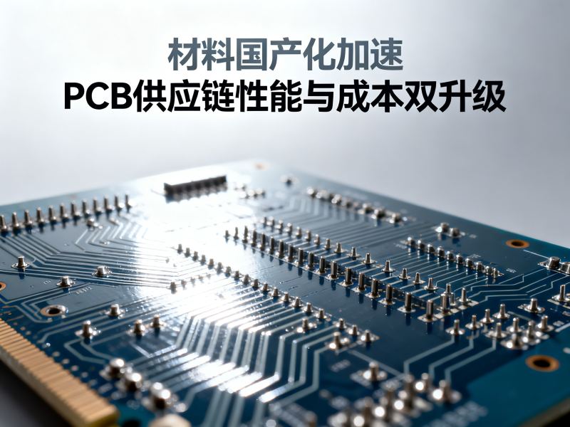材料国产化加速，PCB供应链迎来性能与成本“双升级”