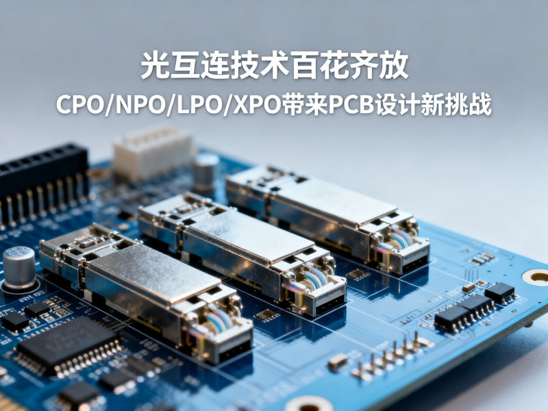 光互连技术百花齐放：CPO/NPO/LPO/XPO带来PCB设计新挑战