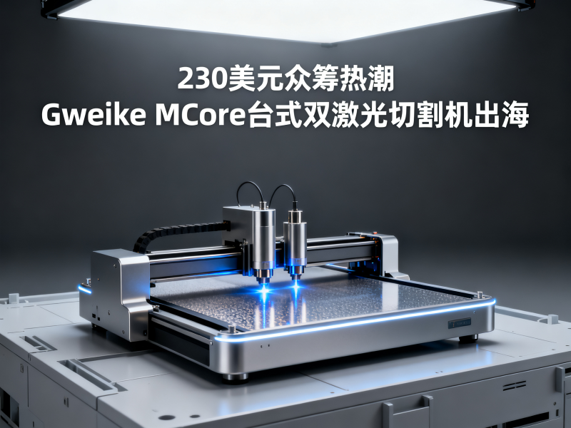 Gweike MCore台式双激光切割机出海，PCB产业迎设备升级机遇