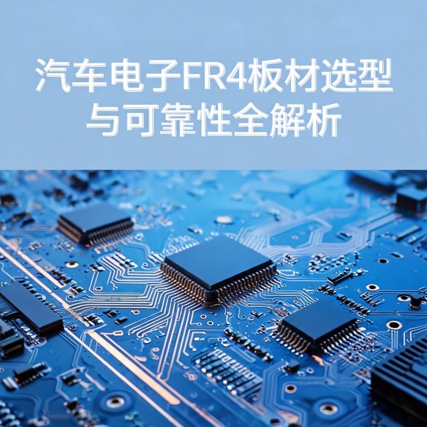 汽车电子 FR4 板材选型与可靠性全解析
