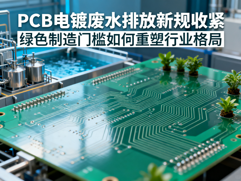 PCB电镀废水排放新规收紧——绿色制造门槛如何重塑行业格局