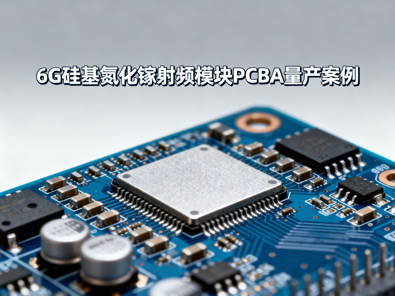 6G硅基氮化镓射频模块PCBA量产案例