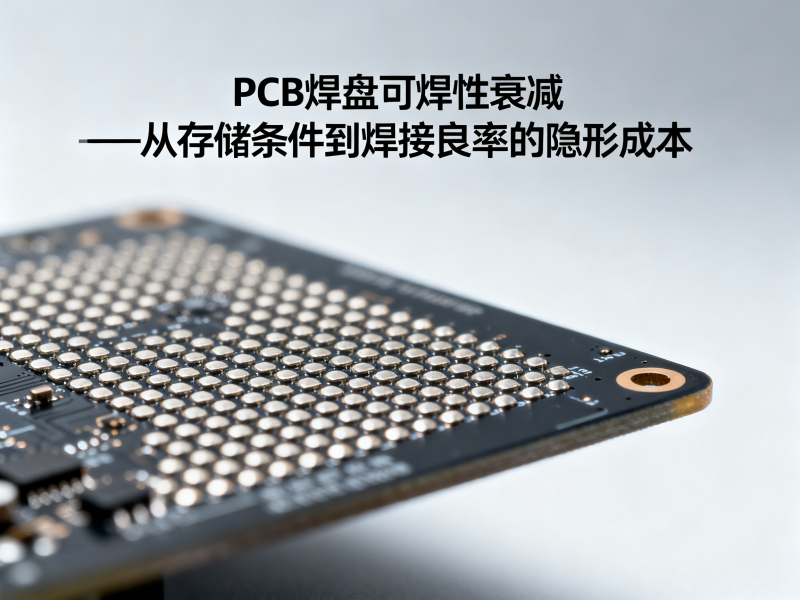 PCB焊盘可焊性衰减——从存储条件到焊接良率的隐形成本