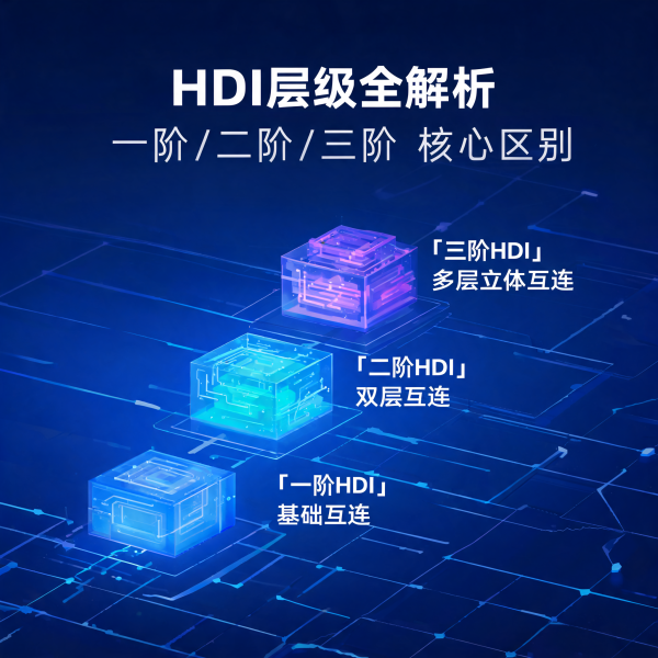 一阶 / 二阶 / 三阶 HDI PCB，到底有什么区别？